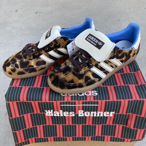 adidas Samba Pony Wales Bonner Leopard NWT